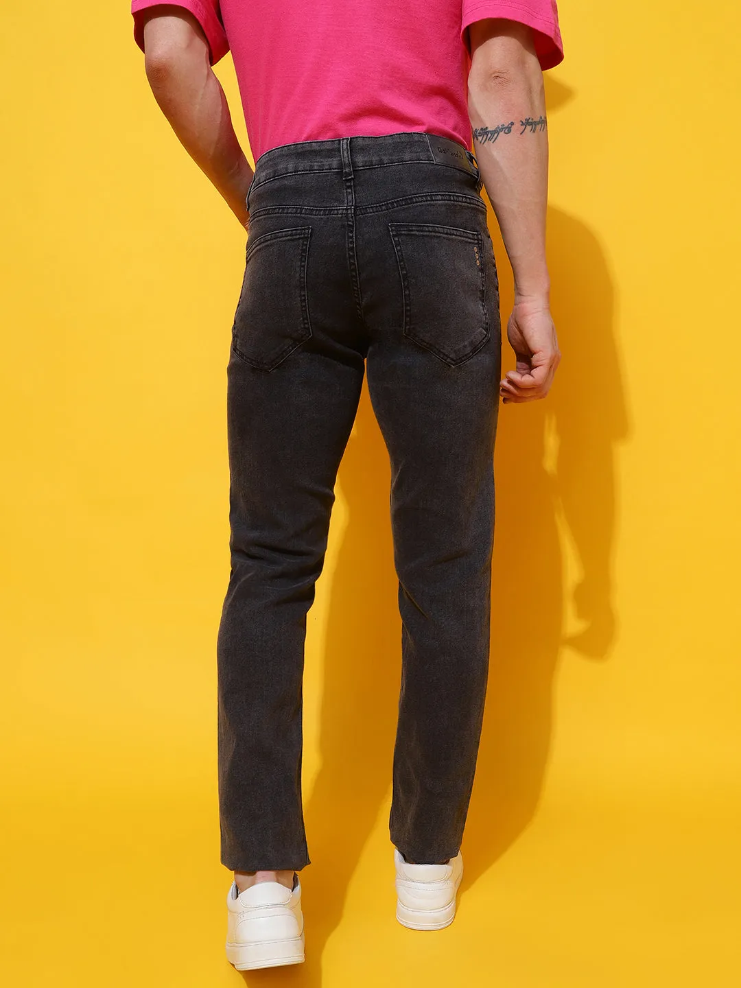Carbon Black Skinny Fit Jeans