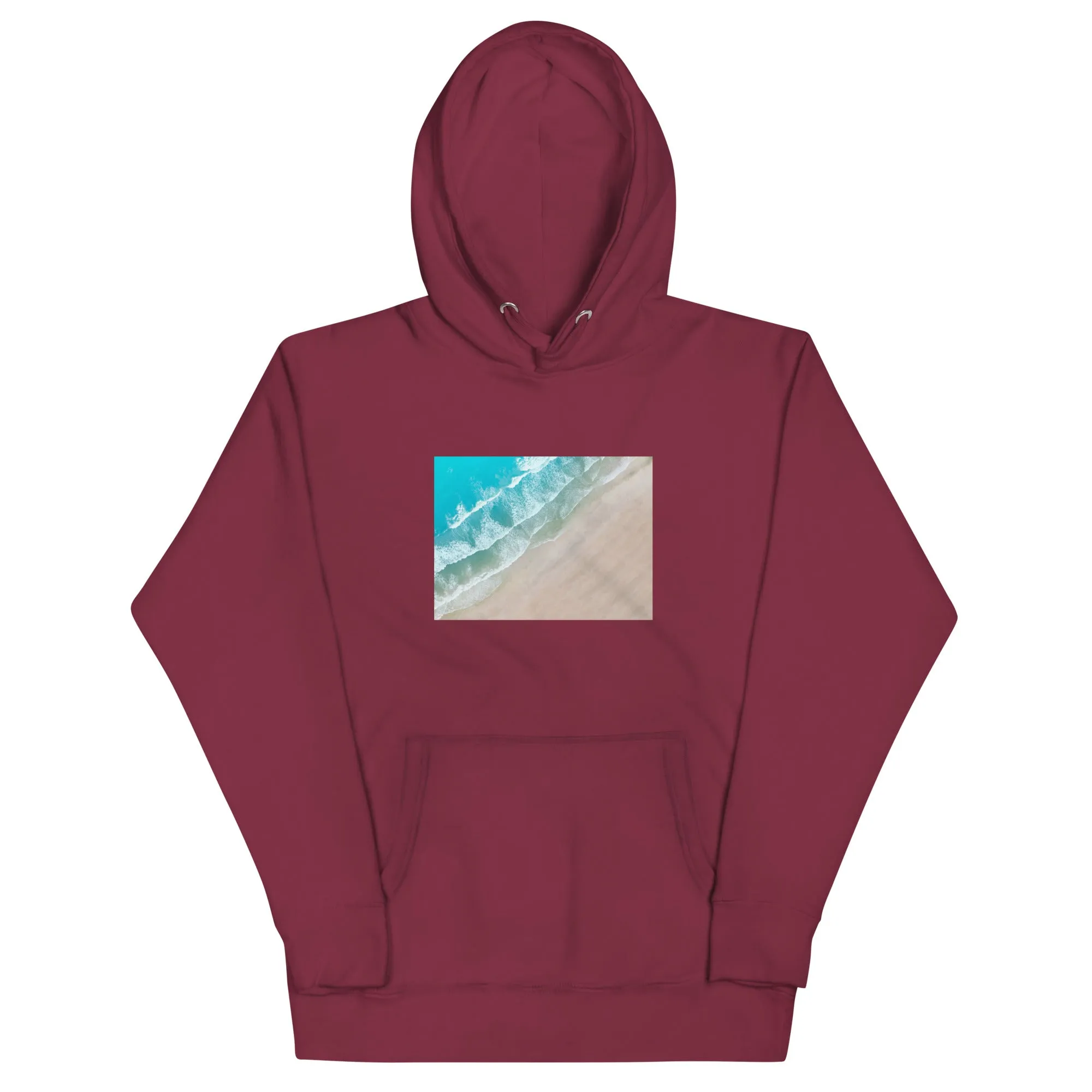 Hoodie Mens Designer (Hoodies Mens - Nature Seashore 009)